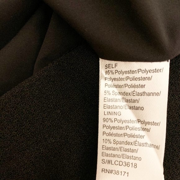 Urban Outfitters Lucca Fitted A Line Little Black Mini Dress XS - Picture 7 of 8